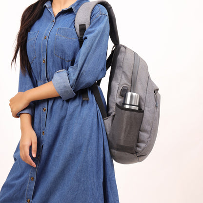 Pexpo Flamingo Thermo Steel Flask | Tri-Ply Vacuum Insulated Hot & Cold Bottle | Leakproof