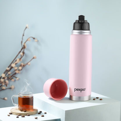 Flamingo Vacuum Flask Pastel Color Edition