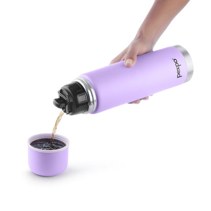 Flamingo Vacuum Flask Pastel Color Edition