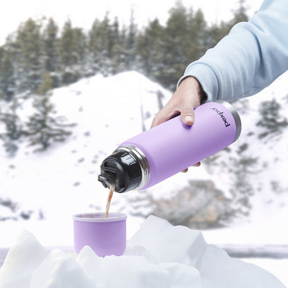 Flamingo Vacuum Flask Pastel Color Edition