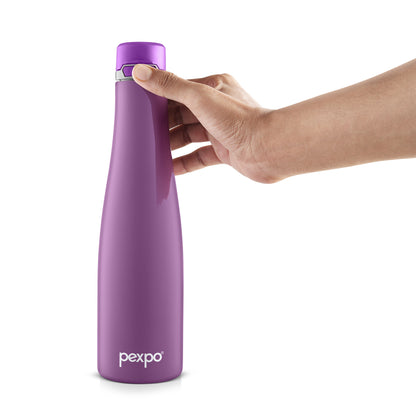 Pexpo Mayo- Stainless Steel Hot and Cold Vacuum Insulated Flask | Lightweight & Keeps Drinks Hot/Cold for 24+ Hours