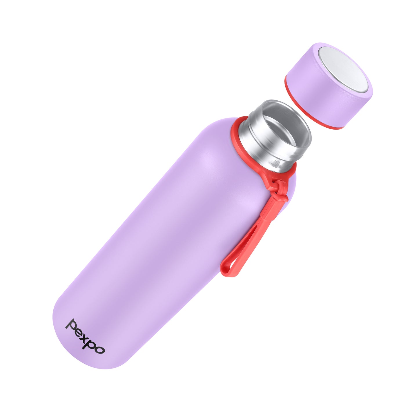 Pexpo Bravo Thermo Steel Bottle | Tri-Ply Vacuum Insulated Hot & Cold Flask - Pastel Edition