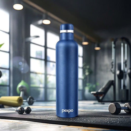Pexpo Orio Thermo Steel Bottle | Tri-Ply Vacuum Insulated Hot & Cold Flask | For Outdoor Use