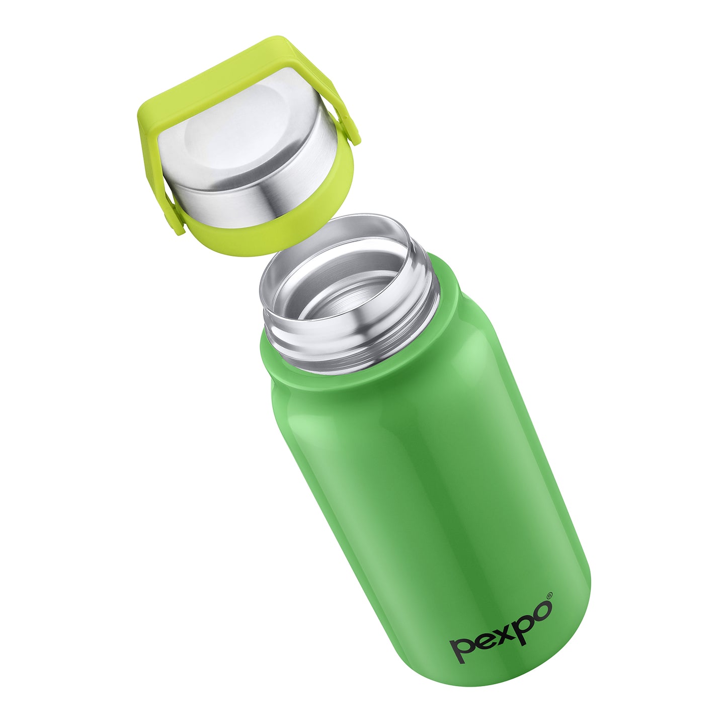 Pexpo Pluto- Stainless Steel Hot and Cold Vacuum Insulated Flask | Lightweight & Keeps Drinks Hot/Cold for 24+ Hours