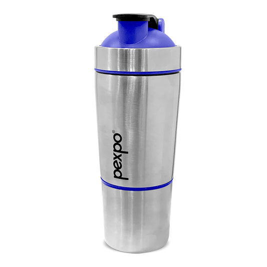 Kinetic Stainless Steel Shaker with extra Compartment