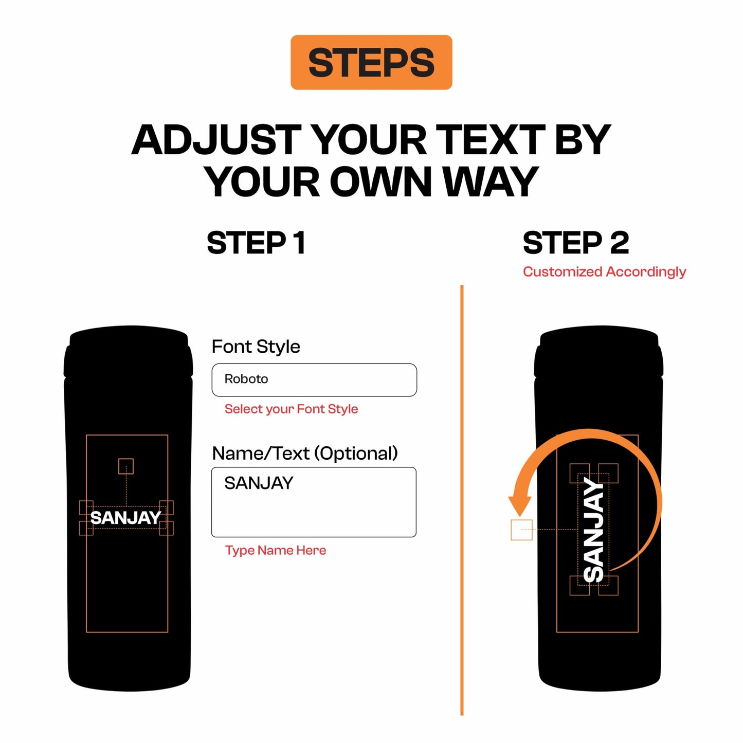 Crypto Customize Hot & Cold Water Bottle