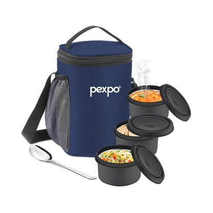 Pexpo Steel Micro Pro-  Stainless Steel Micro Safe Office Lunch Box