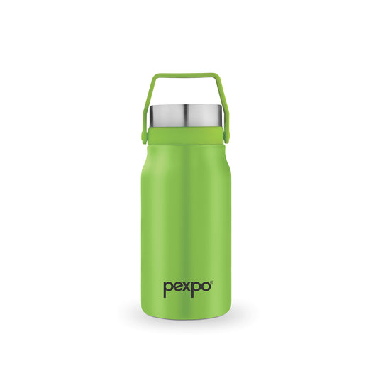 Pexpo Pluto- Stainless Steel Hot and Cold Vacuum Insulated Flask | Lightweight & Keeps Drinks Hot/Cold for 24+ Hours