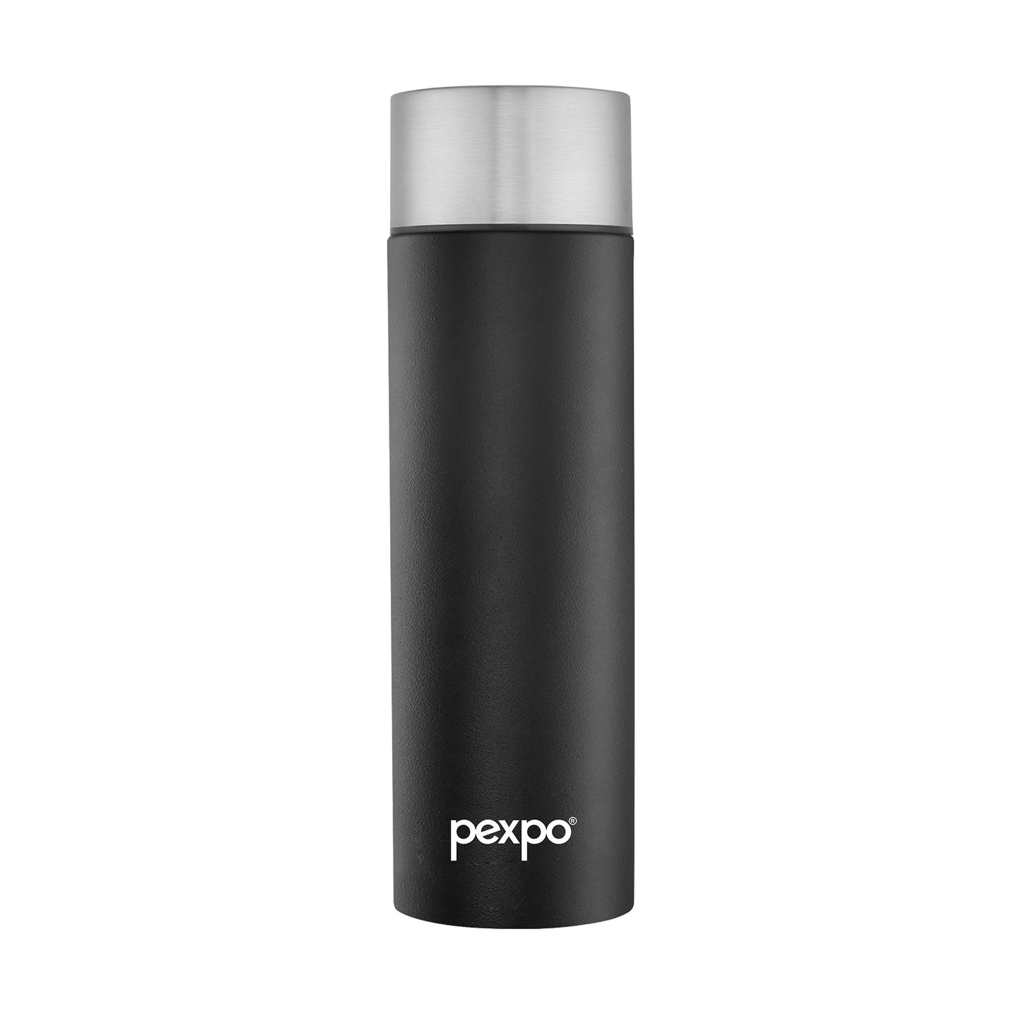 PEXPO Rodeo- Wide Mouth & Leak-Proof Stainless Steel Water Bottle with Steel Cap