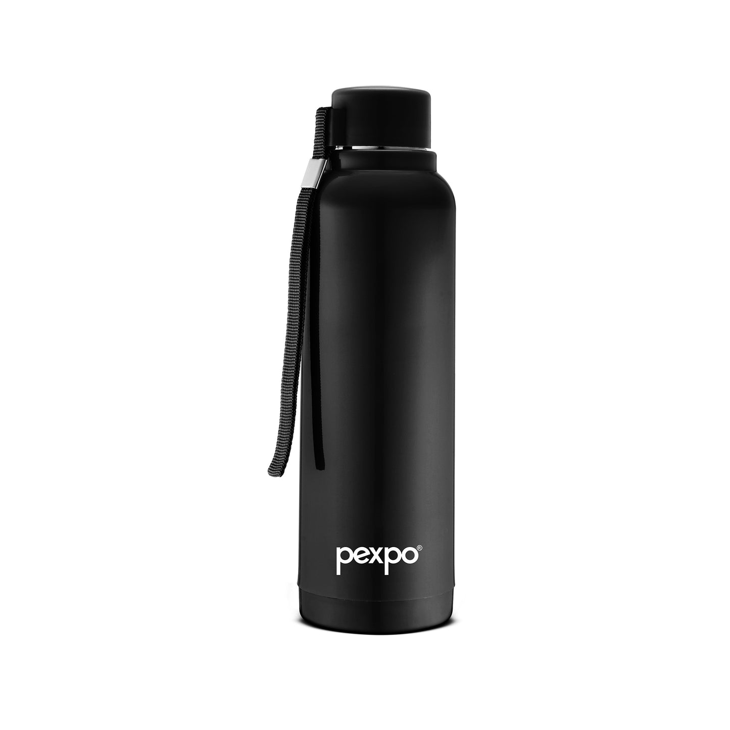 Pexpo Stereo-PU Insulated 4 Hours Warm & Cold  700 ml | Safe & Portable (Stainless Steel)